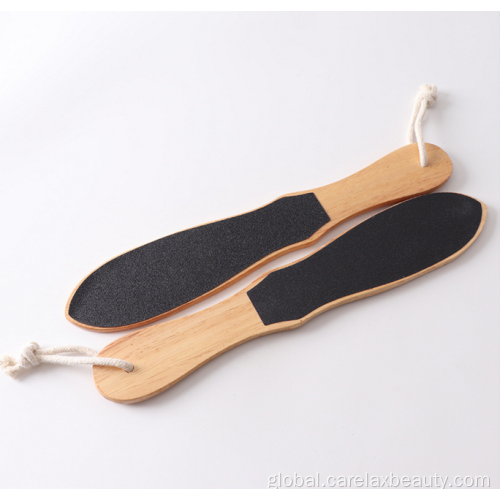 Foot File Double Sided foot spa pedicure wood foot file Manufactory